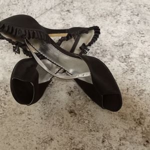 Lolita 71/2 M black ladies dress shoes